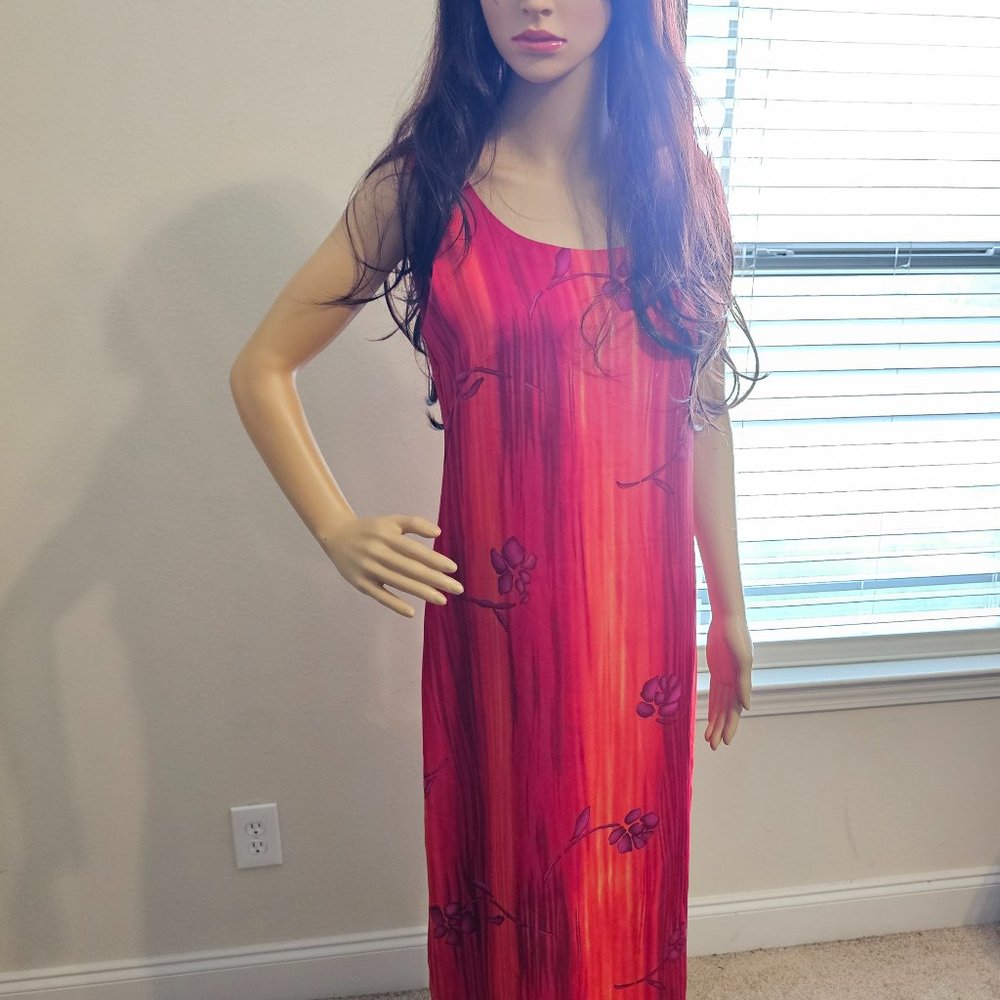 Jessica Howard ~ Size 6 Petite ~ Tropical Flower Sleeveless Dress